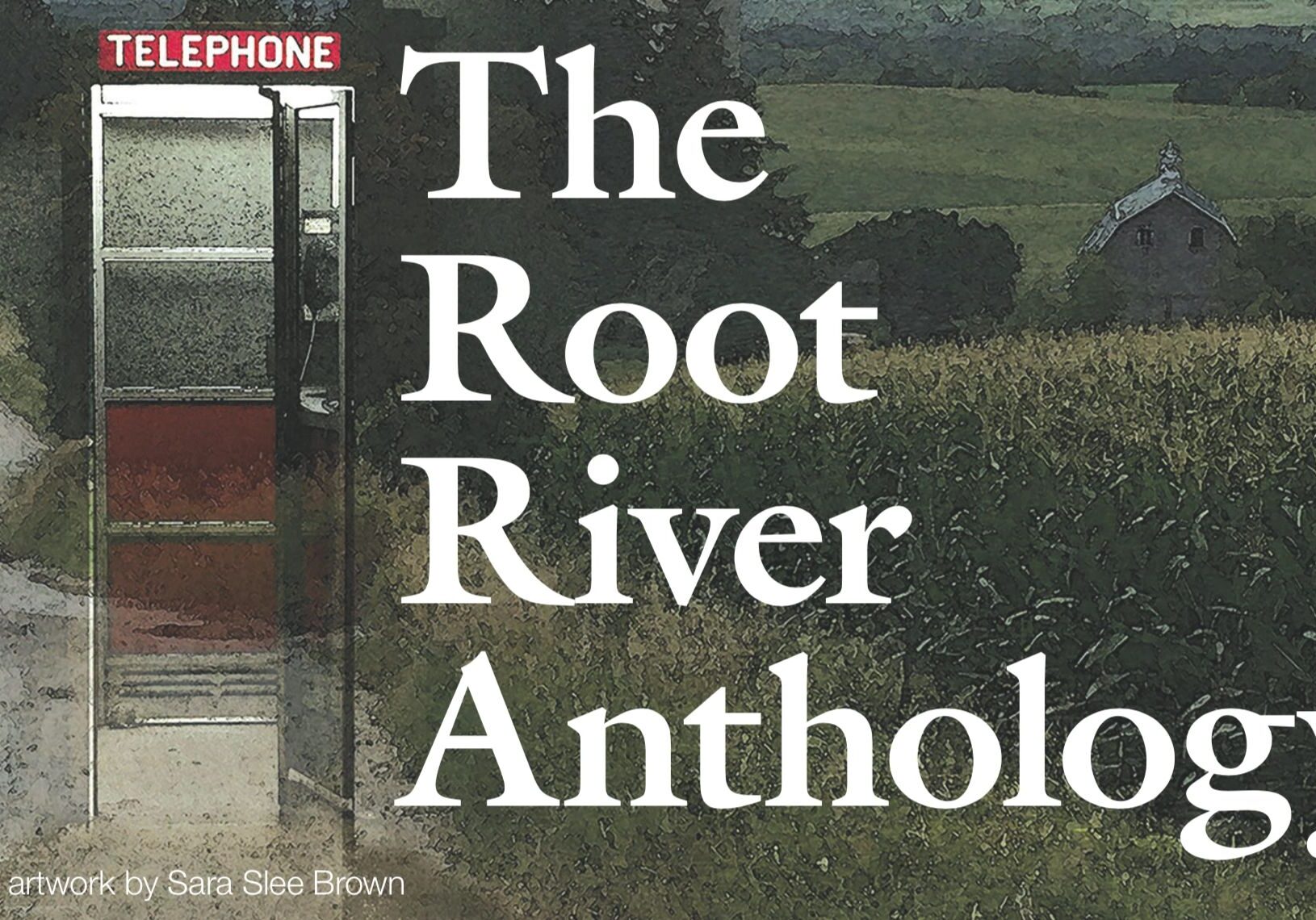 Countryside with telephone booth